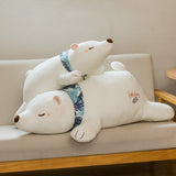 Nounours Géant</br>Peluche Ours Polaire "Holiday"