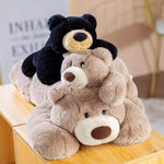 Nounours Géant</br>Peluche Ours Couché "Bobby"