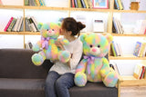 Nounours Géant</br>Peluche Ours Multicolore