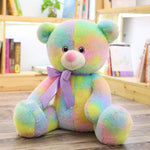 nounours multicolore ruban