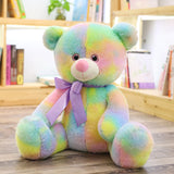 nounours multicolore ruban