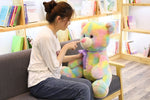 Nounours Géant</br>Peluche Ours Multicolore