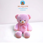 nounours xxl rose ruban