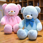 Nounours Géant</br>Ourson Bleu "Blue Ribbon"