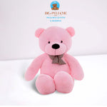 nounours geant classique rose