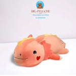 Peluche Géante</br>Peluche Dinosaure XXL Rose