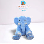 Peluche Elephant Bleu