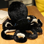 Peluche Géante</br>Peluche Pieuvre XXL Noire