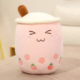 tasse peluche rose